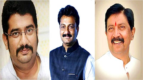 Shivendraraje Bhosale, Nitin Patil, Ramraje Nimbalkar