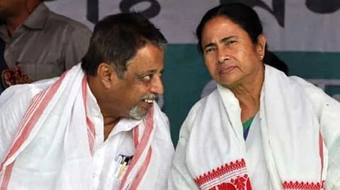 Mukul Roy and Mamata Banerjee