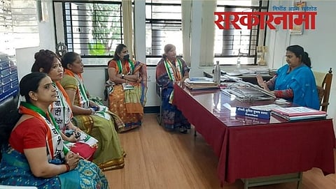 NCP women leaders with Education Officer.
