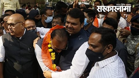 Chandrashekhar Bawankule and Devendra Fadanvis