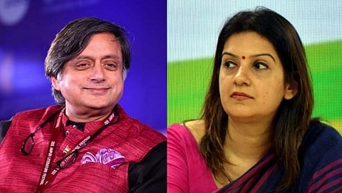 Shahsi Tharoor, Priyanka Chaturvedi