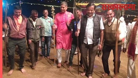 Deepak Pande & MLA Nitin Pawar