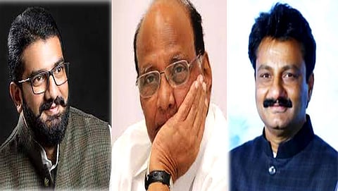 Shivendraraje Bhosale, Sharad Pawar, Nitin Patil