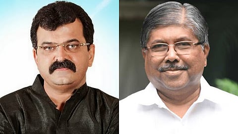 Chandrakant Patil, Jitendra Awhad