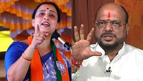 Chitra Wagh, Gulabrao Patil