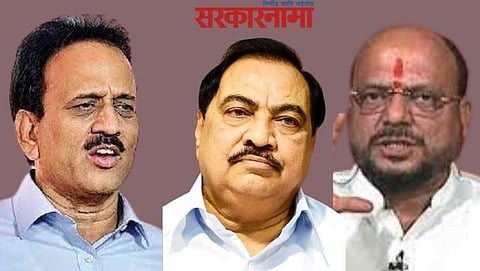 Girish Mahajan, Eknath Khadse & Gulabrao Patil