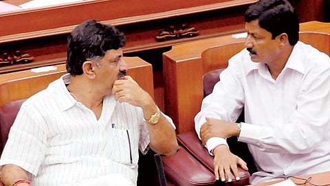 D.K.Shivakumar and Ramesh Jarkiholi 