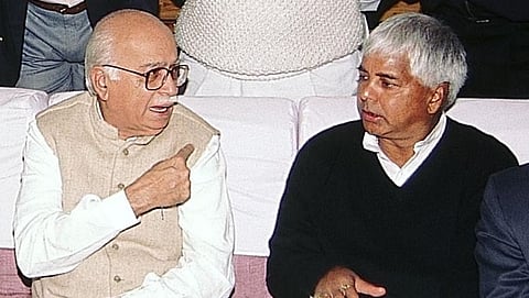 Lal krishna Advani, lalu Prasad Yadav