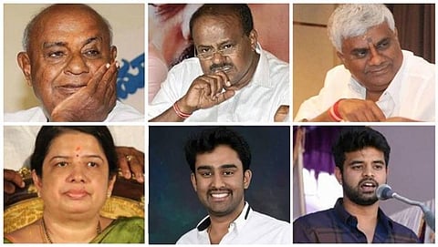 Deve Gowda Family