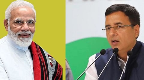 Narendra Modi & randeep surjewala