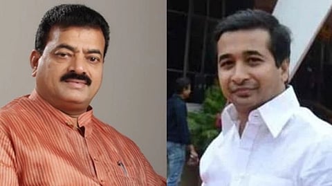  Nitesh Rane, Bhaskar Jadhav