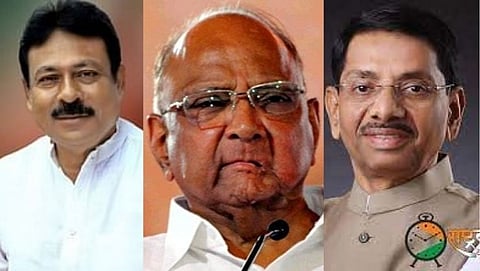 Satish Patil,Sharad Pawar,Gulabrao Deokar