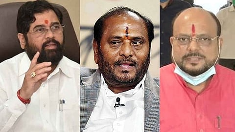 Eknath Shinde, Ramdas Kadam, Gulabrao Patil