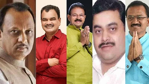 Ajit pawar-Dattatray Bharane-Dilip Mohite-Sanajy Jagtap-Ashokpawar