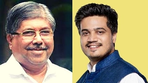 Chandrakant Patil & Rohit Pawar