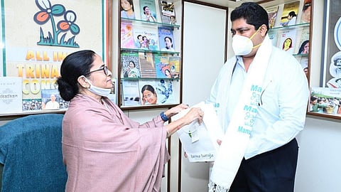 Aleixo Reginaldo Lourenco joins TMC in presence of Mamata Banerjee