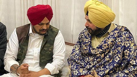 Sidhu Moose Wala and Navjot Singh Sidhu