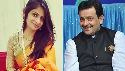 Bhaiyyu Maharaj and Palak Puranik