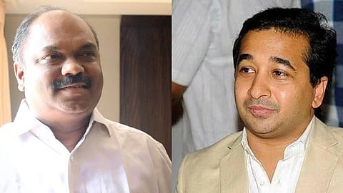 Nitesh Rane and Anil Parab