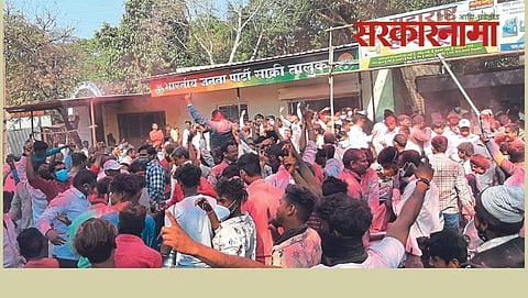 BJP Wins Nagarpanchayat Election in Sakri