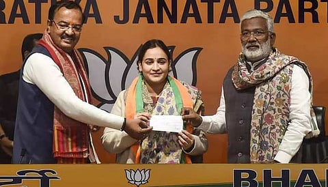 Aparna Yadav joins BJP