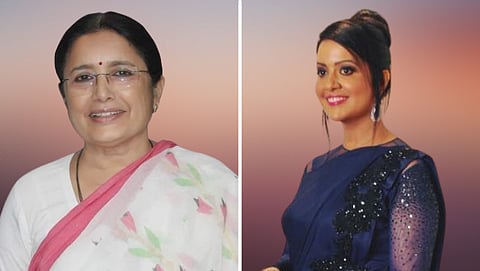 Vidya Chavan - amruta Fadnavis