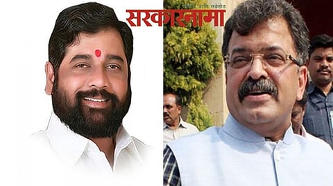 Eknath Shinde and Jitendra Awhad