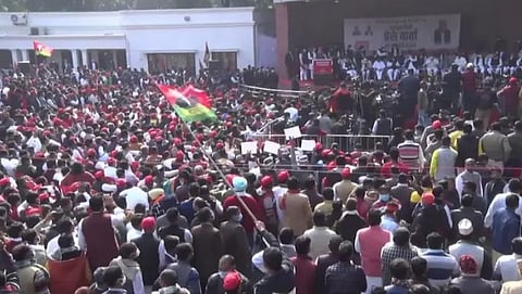 Samajwadi Party Rally