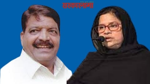 Congress`s Ex MLA Rashid Shaikh & Mayor Tahera Shaikh