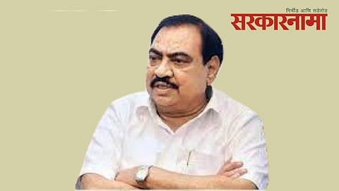 NCP leader Eknath Khadse