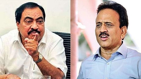 Eknath Khadse and Girish Mahajan