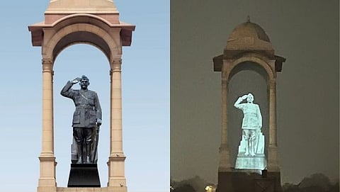 Statue of Netaji Subhash Chandra Bose