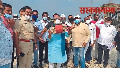 Chhagan Bhujbal at Yeola