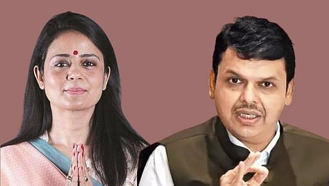 Mahua Moitra, Devendra Fadnavis