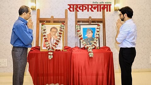 Uddhav Thackeray, Aditya Thackeray