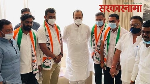 Ajit pawar-Sunil Shelke