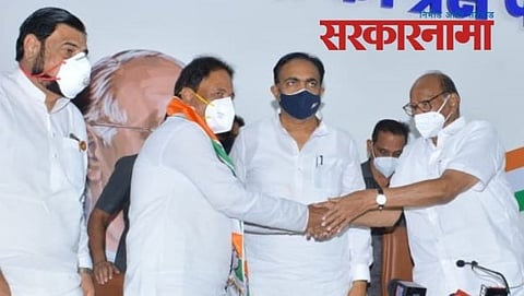 Sharad Pawar-Jayant Patil-Gavhane