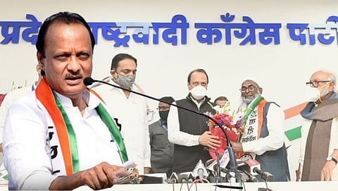 Ajit Pawar In NCP party Office programme