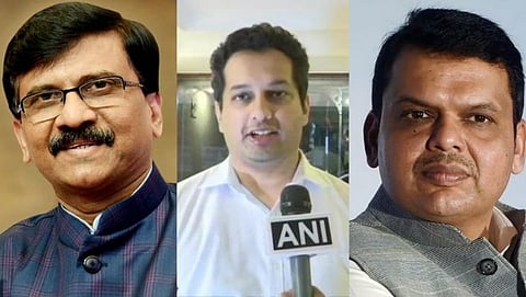 Sanjay Raut - Utapl Parrikar- devendra Fadnvis