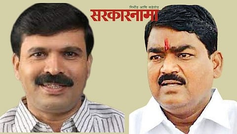 Shivsena leader Anil Kadam & NCP MLA Dilip Bankar
