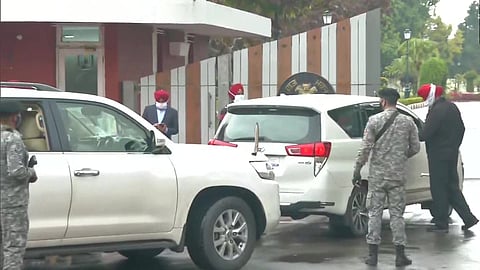 Punjab BJP leaders meet governor. 