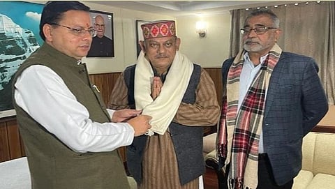 CM Pushkar Singh Dhami, Vijay Rawat