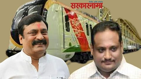 Prashant Pawar and MLA Pravin Datke