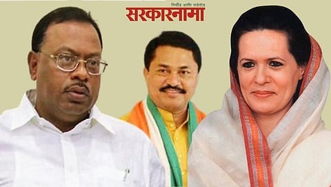 Chandrashekhar Bawankule, Nana Patole and Soniya Gandhi