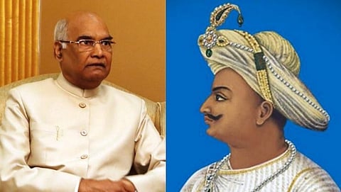 Ram Nath Kovind praised Tipu Sultan