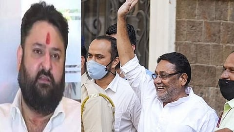 mohit kamboj, Nawab Malik