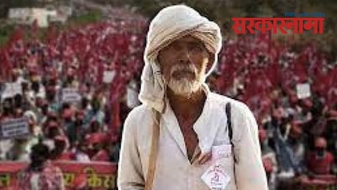 Farmers in Kisan March (File Photo)