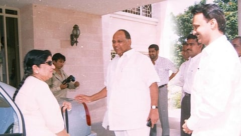 Lata Mangeshkar, Sharad Pawar