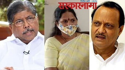 Chandrakant Patil-Vaijayanta Umargekar-Ajit Pawar