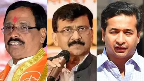 Sanjay Raut, Vinayak Raut, Nitesh Rane